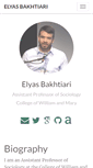 Mobile Screenshot of elyasbakhtiari.com